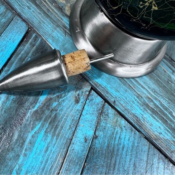 Vintage Musical Decanter Art Deco Grapes Wine Decanter “How Dry I am” - Picture 10 of 15